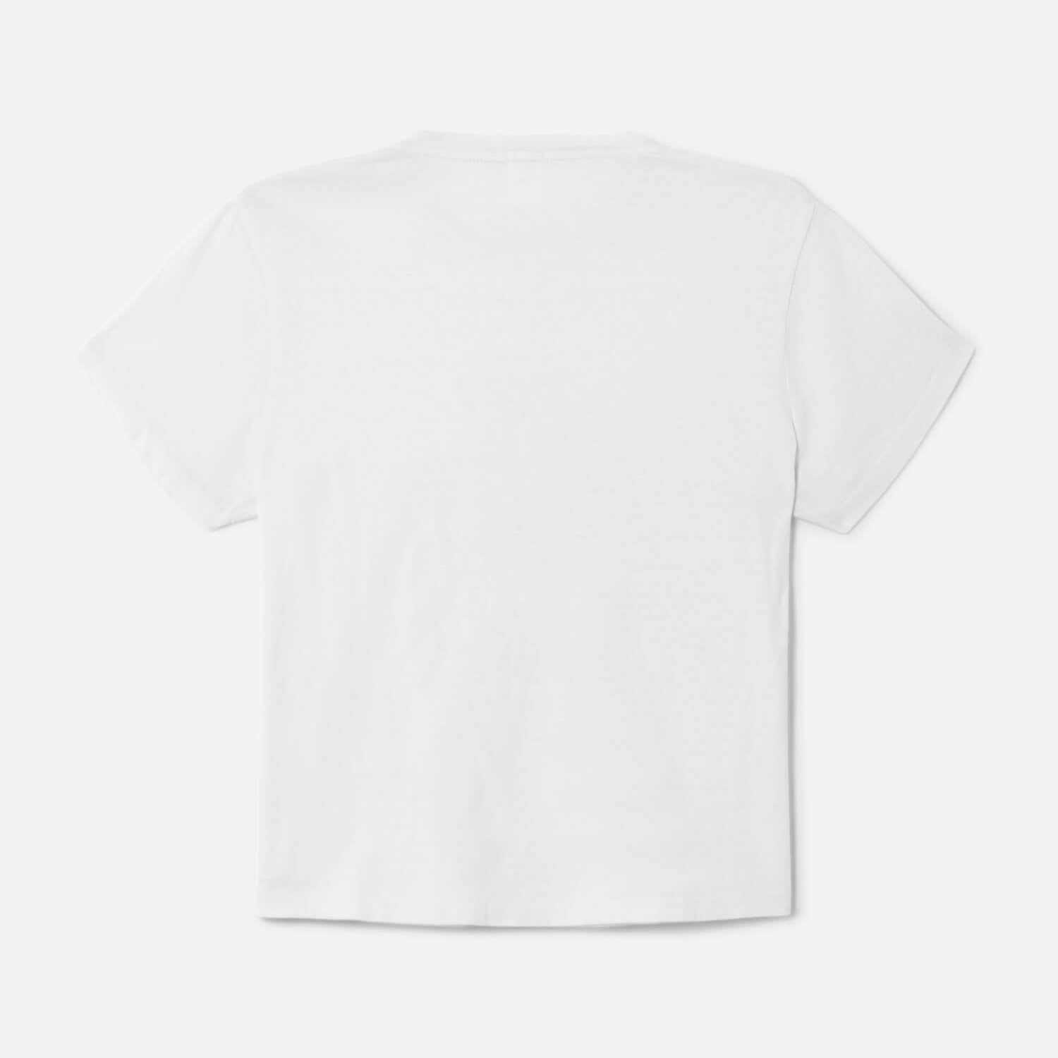 1950s Boxy Tee Wild Optic White