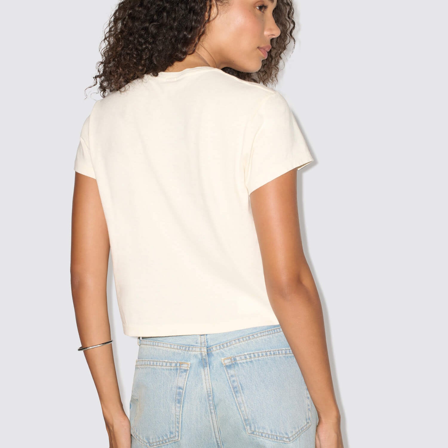 50s Boxy Tee Scaries Vintage White