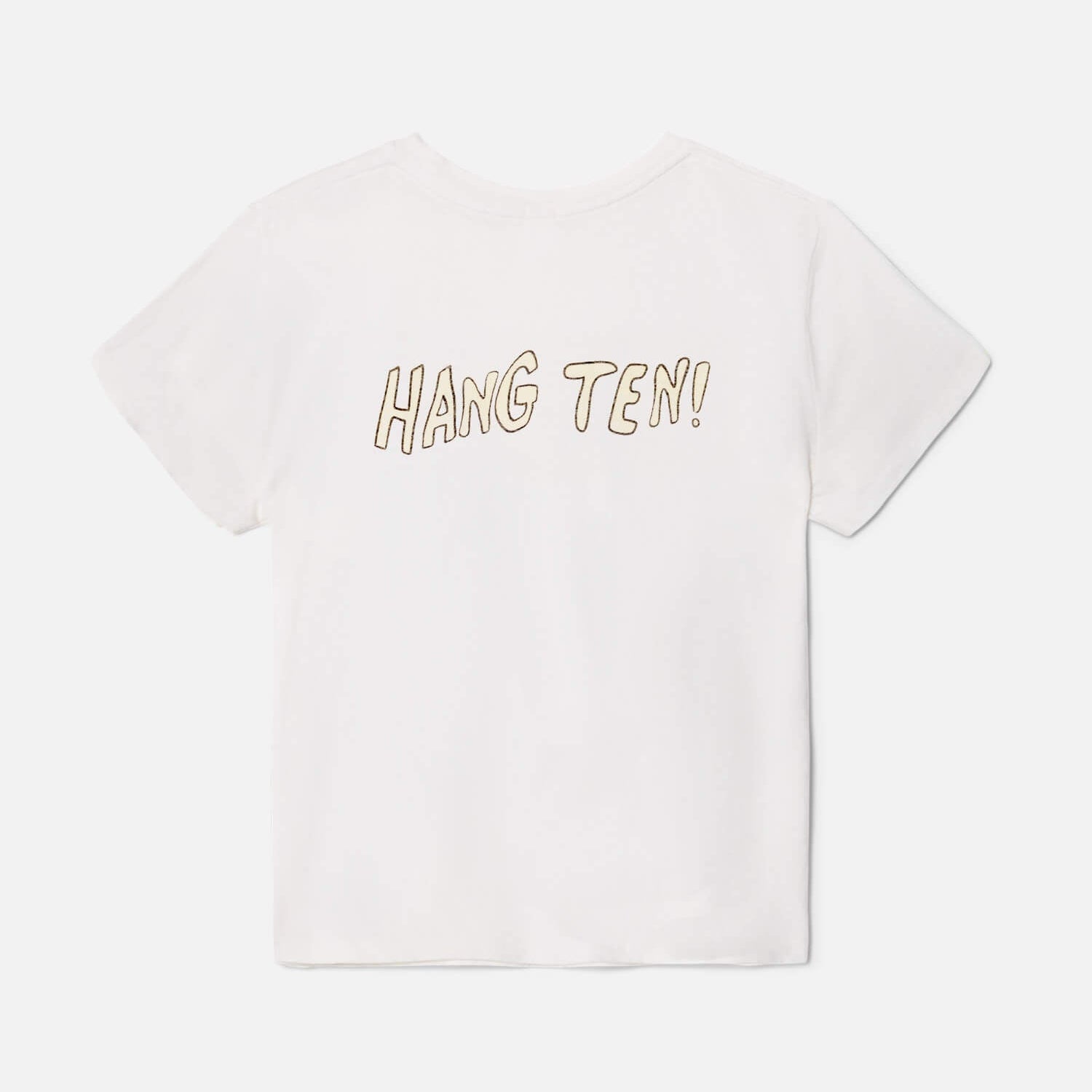 Classic Tee Snoopy Hang Ten Vintage White