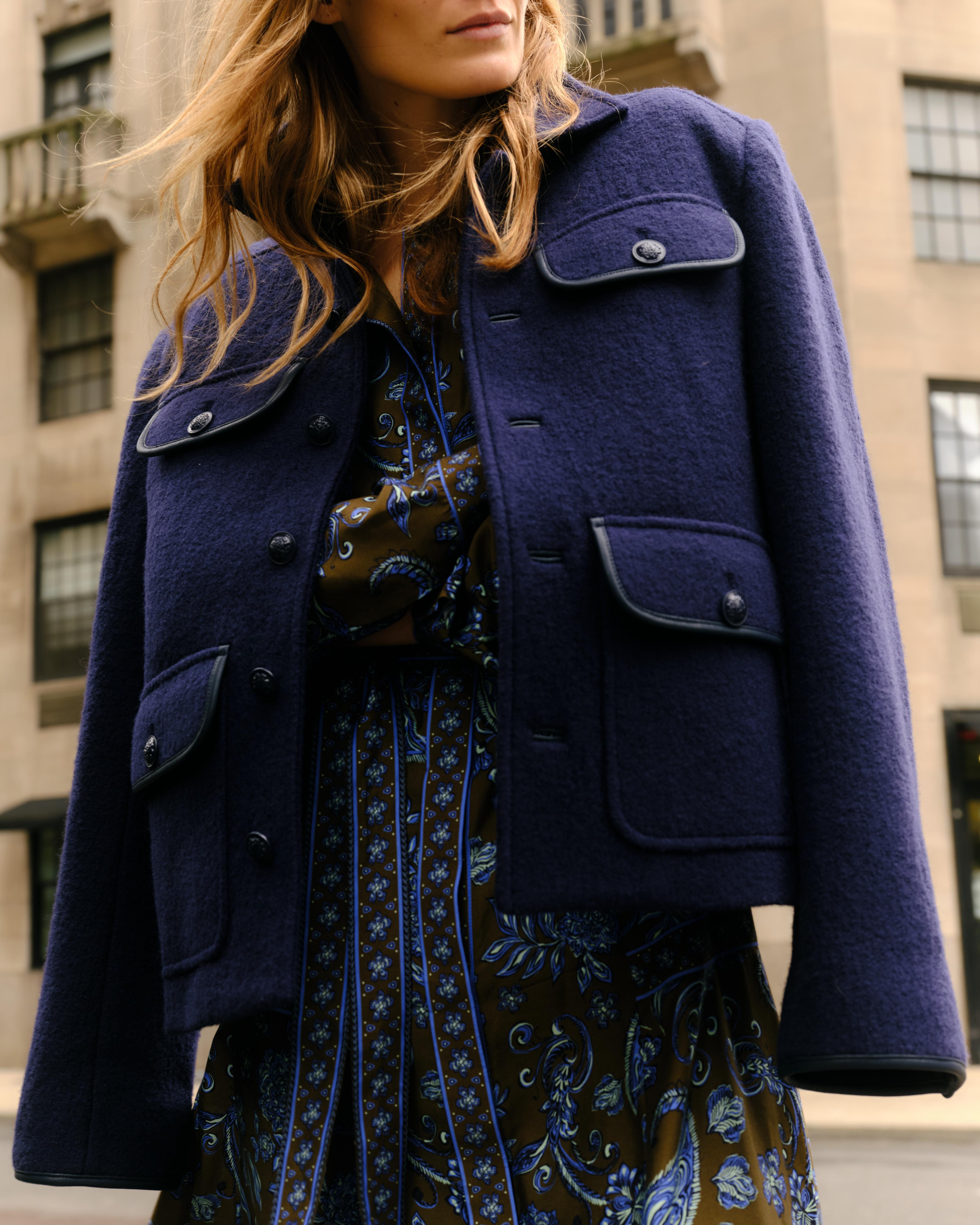 Rory Jacket Midnight Blue