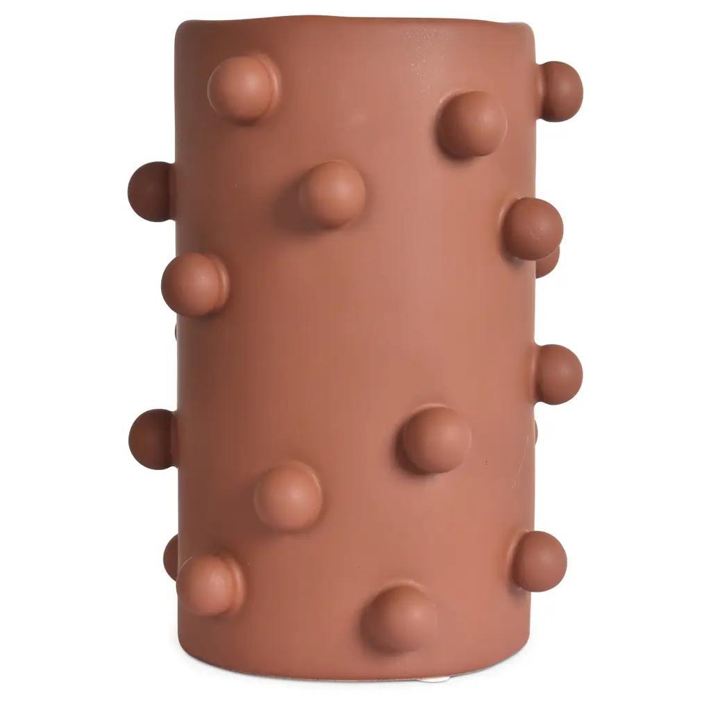 Terracotta Bubble Vase