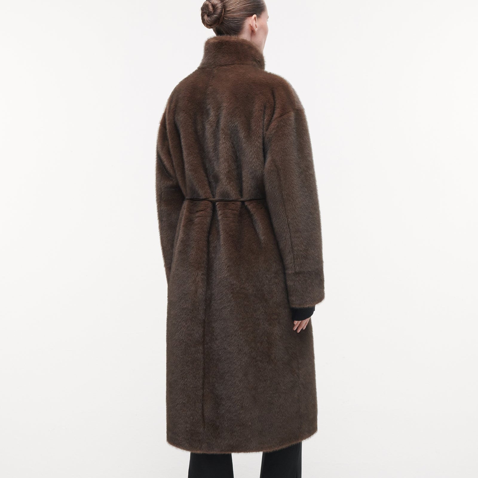 Freja Faux Mink Chocolate