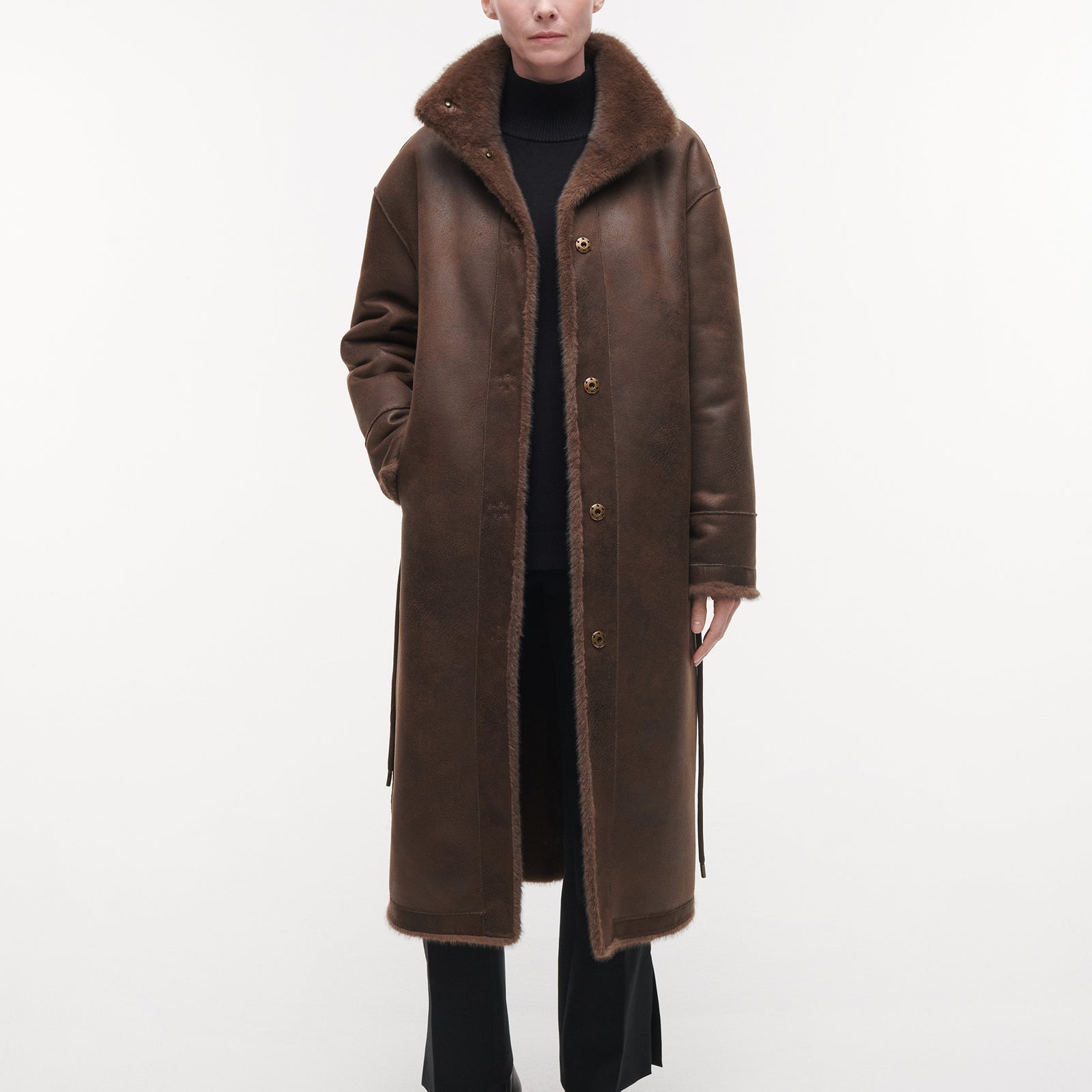 Freja Faux Mink Chocolate
