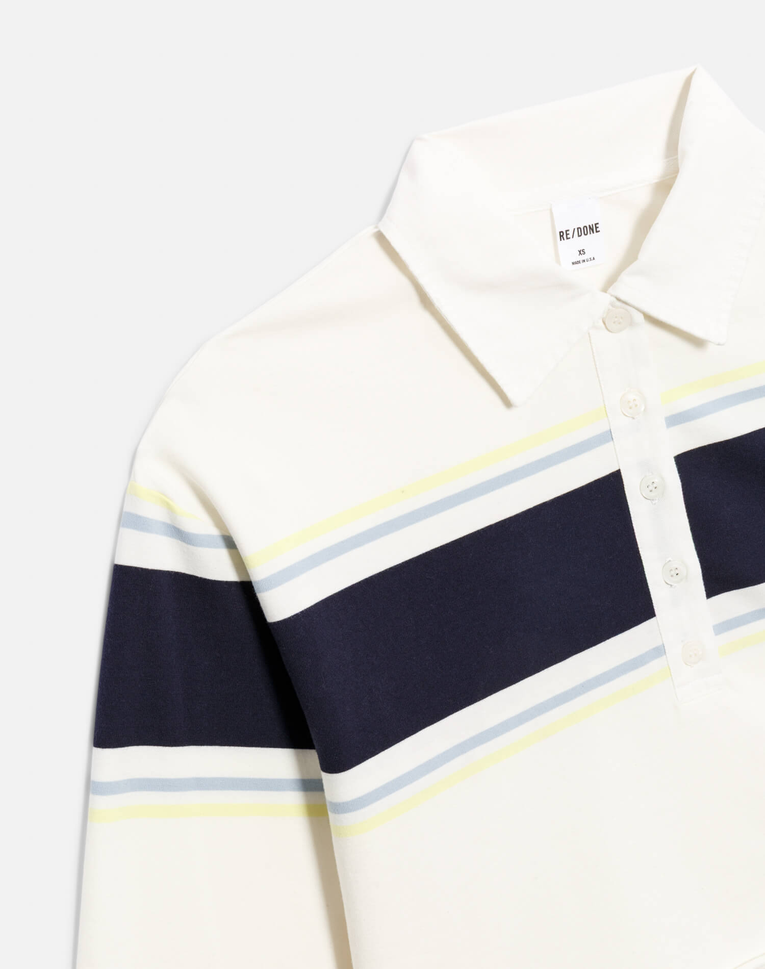 Cut Off Rugby Polo Off White