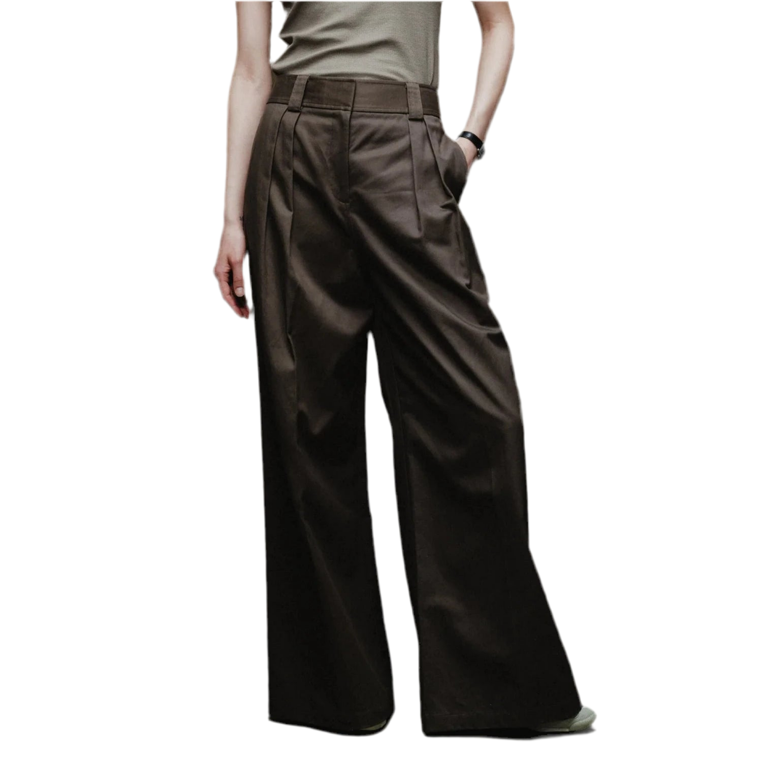 Argo Wideleg Trouser Olive