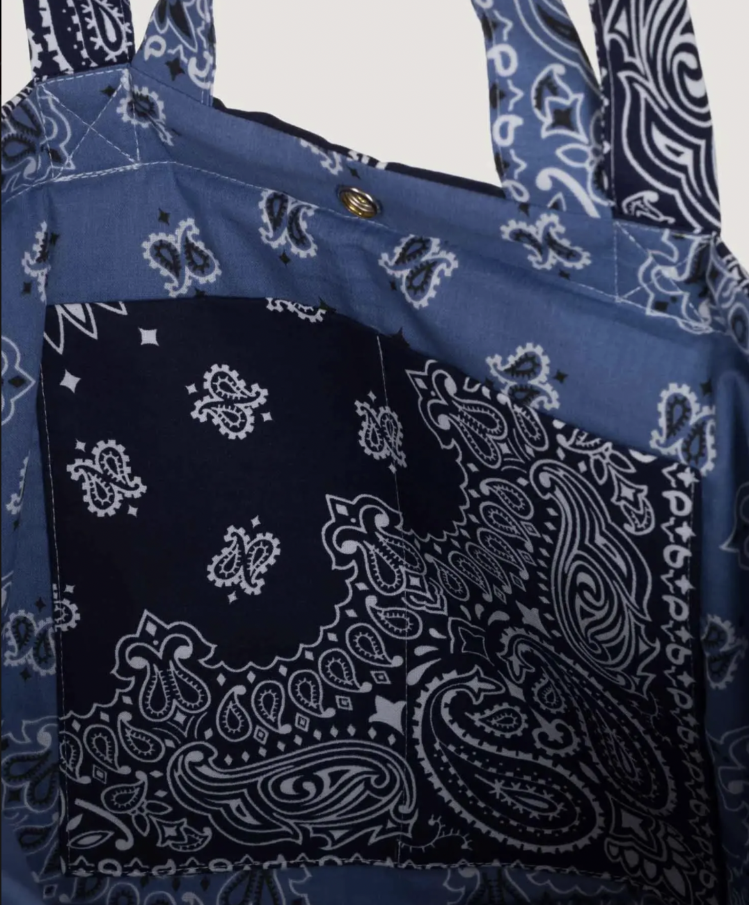 Maxi Tote Bag Navy/Chambray