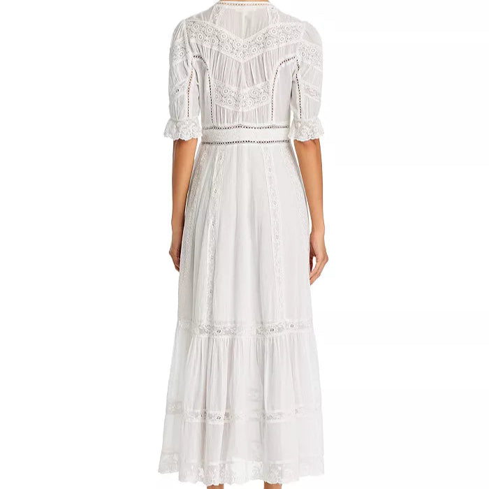 Jovina Dress Off White