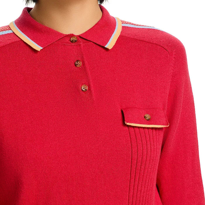 Relay Polo Scarlet