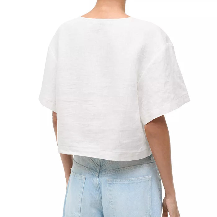 Ava Linen Top Natural