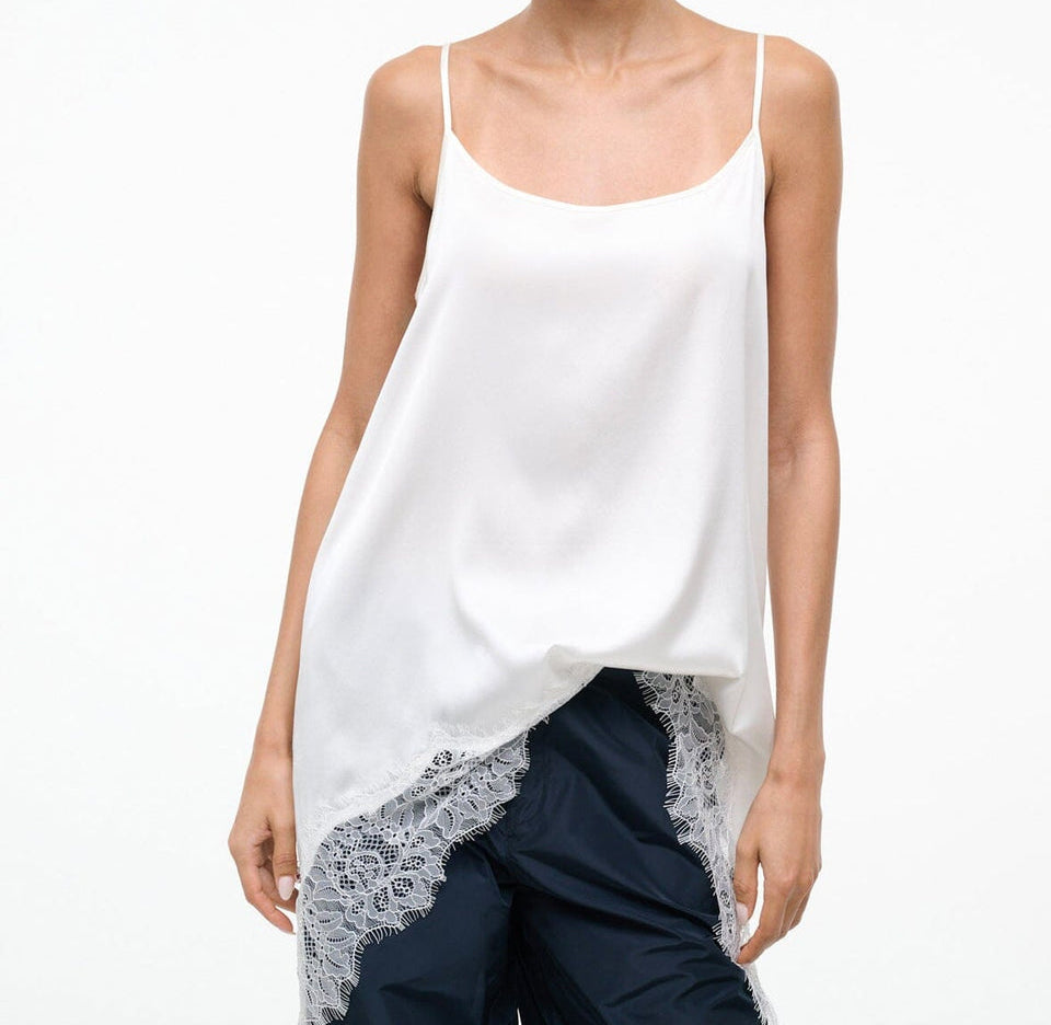 Chloe Silk Cami Ivory