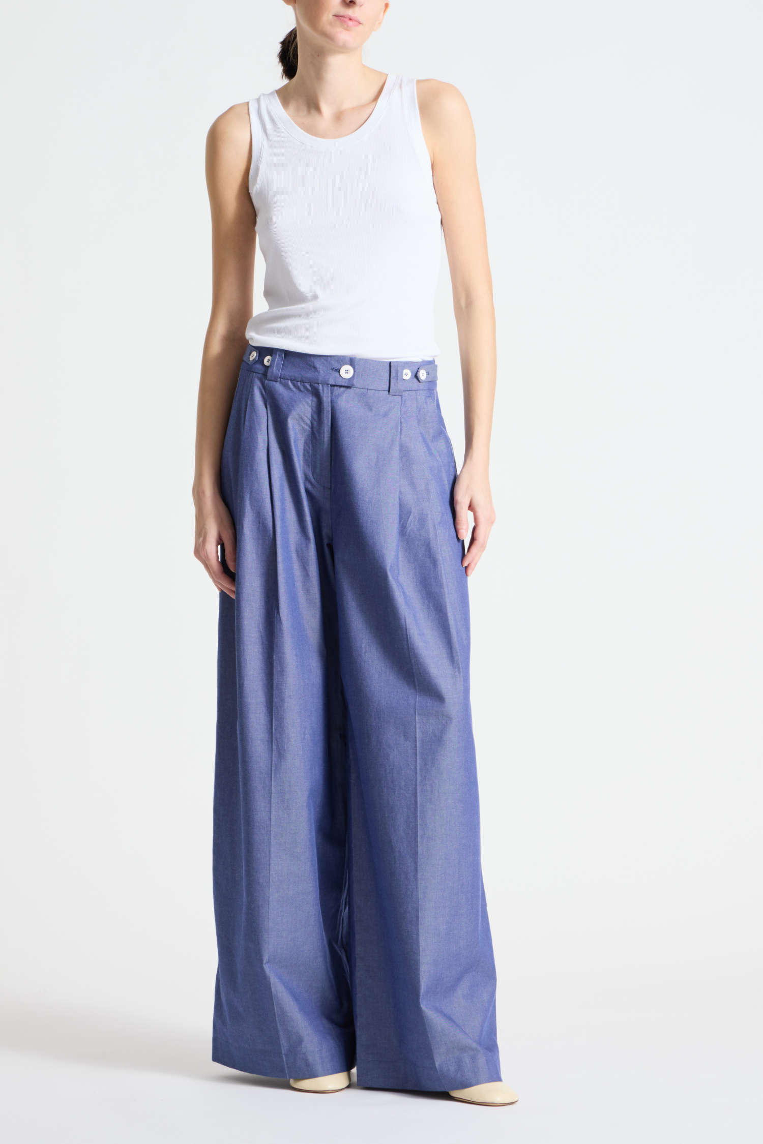 Kingsley Pant Chambray