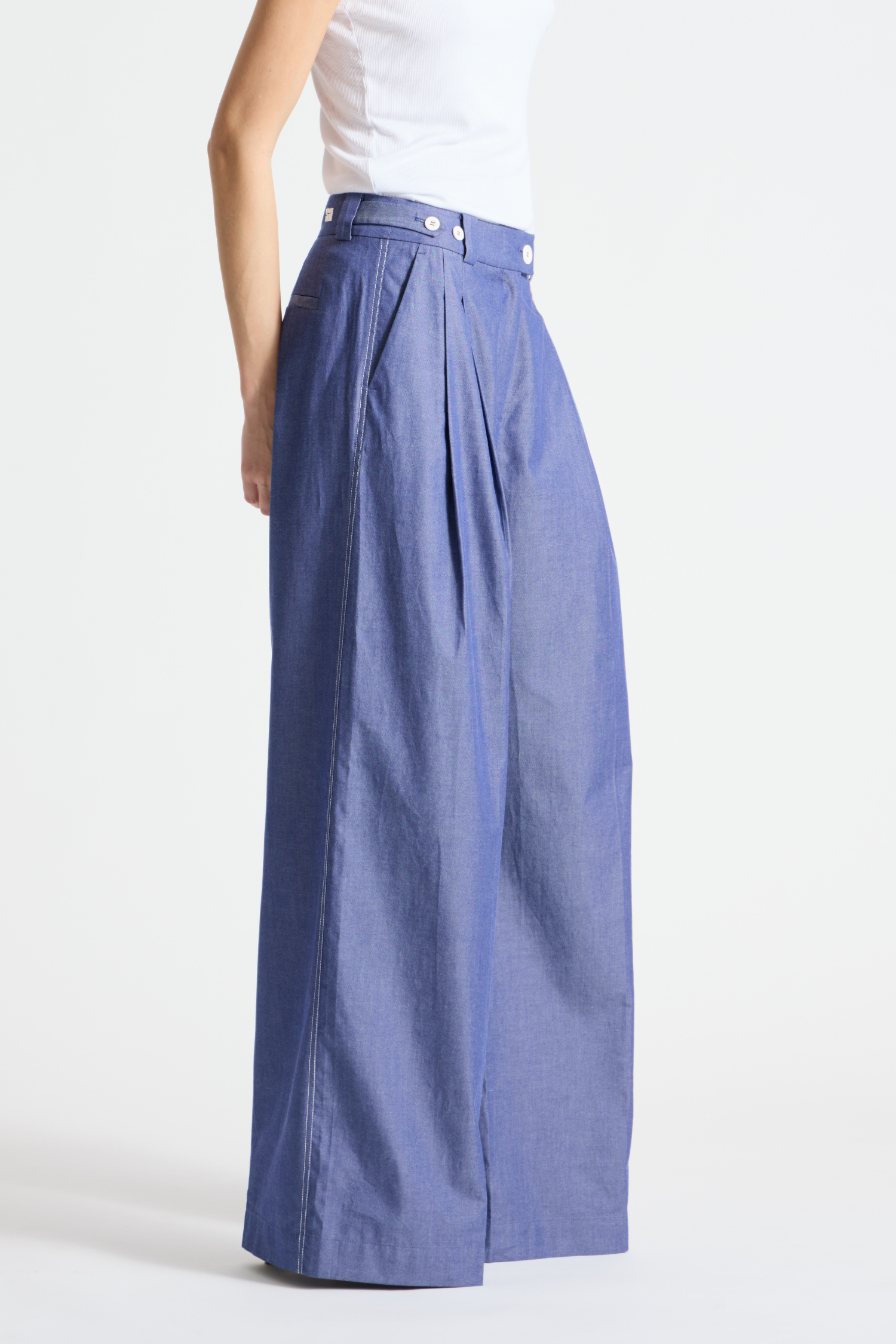 Kingsley Pant Chambray