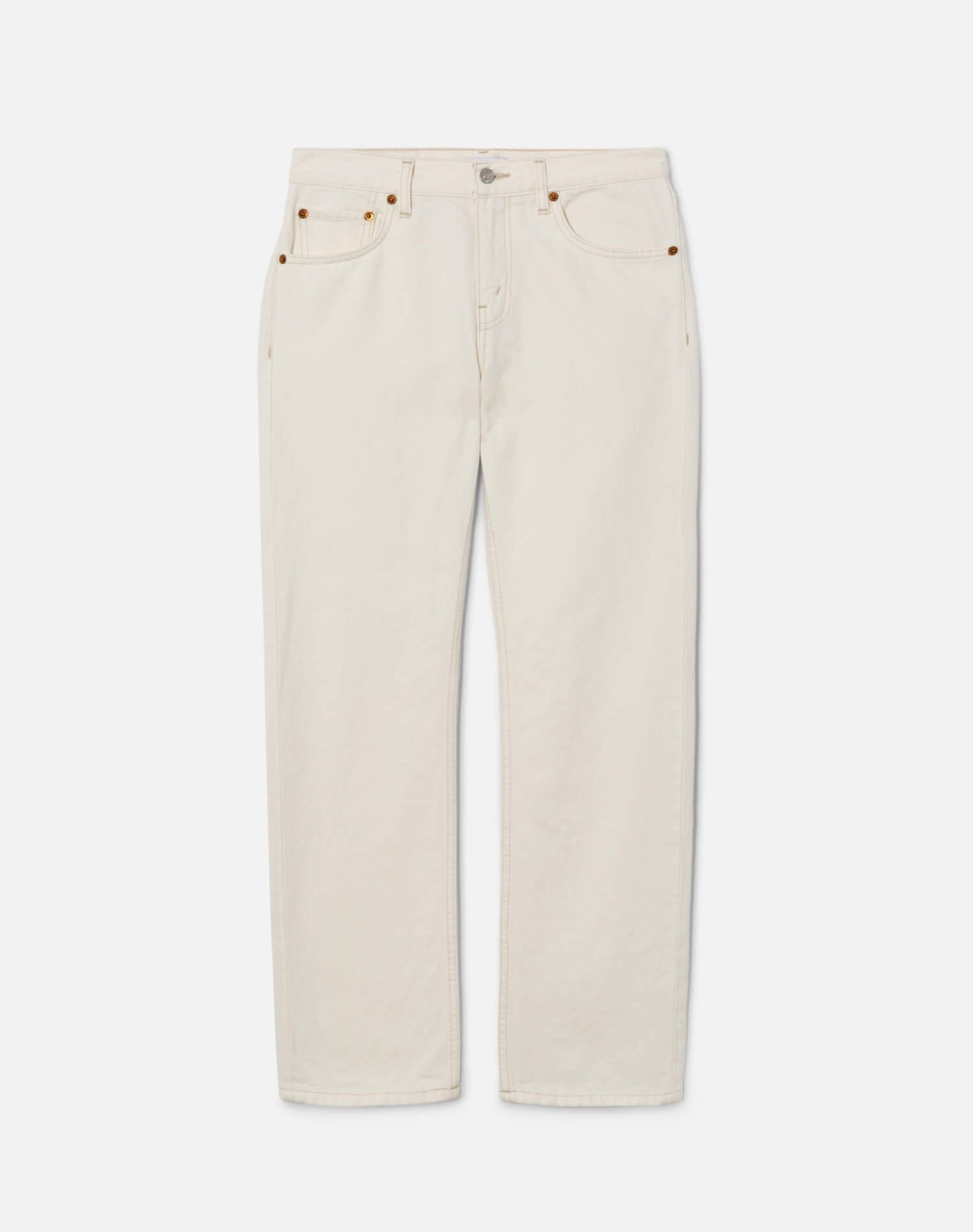 Mid Rise Blondie Crop Crema