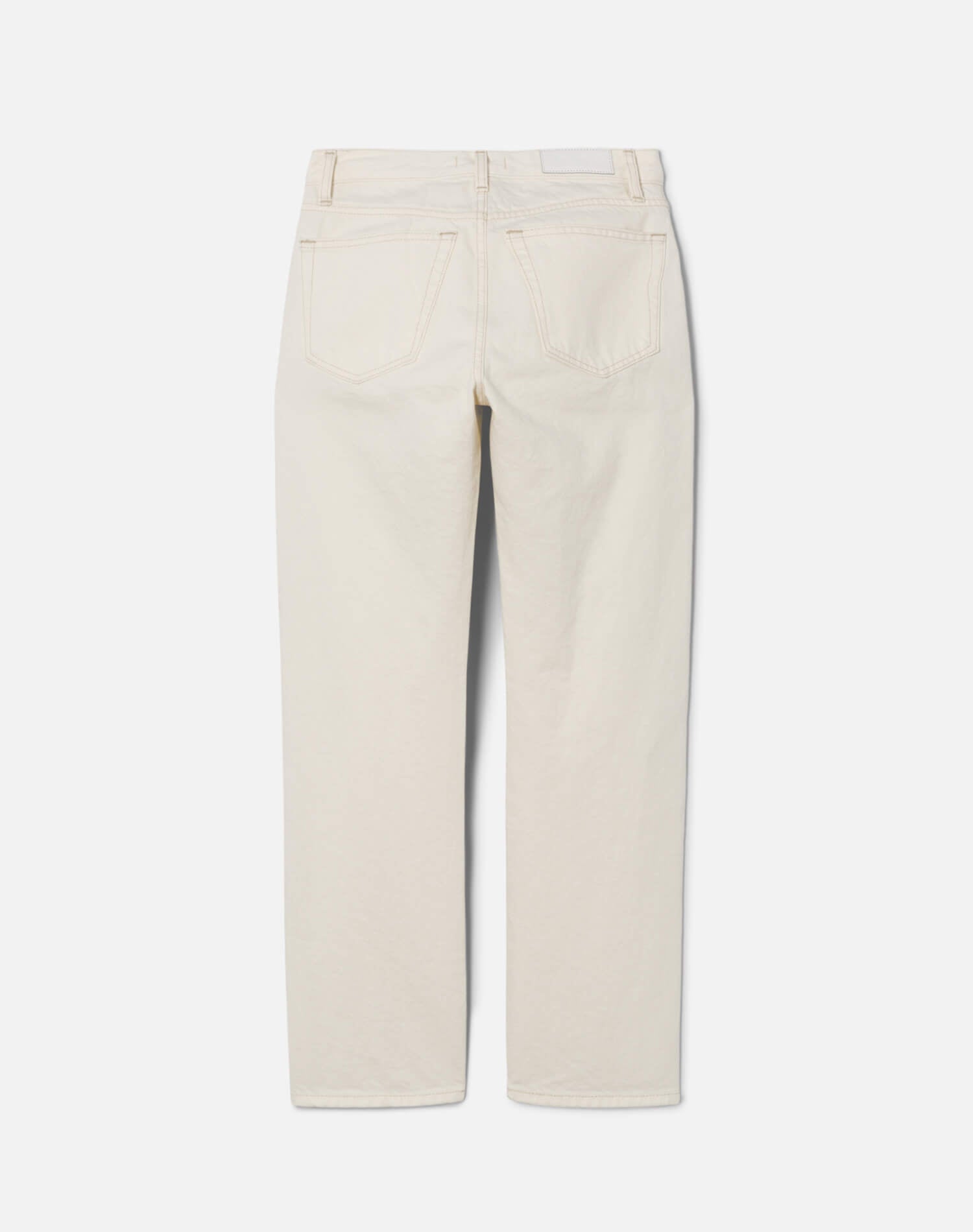 Mid Rise Blondie Crop Crema