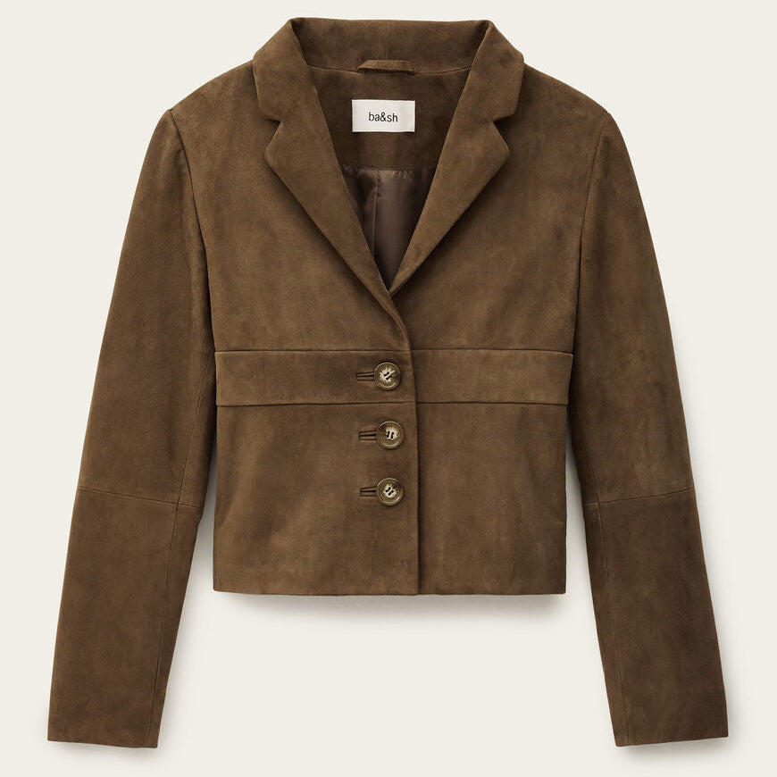 Morfeo Suede Jacket Olive