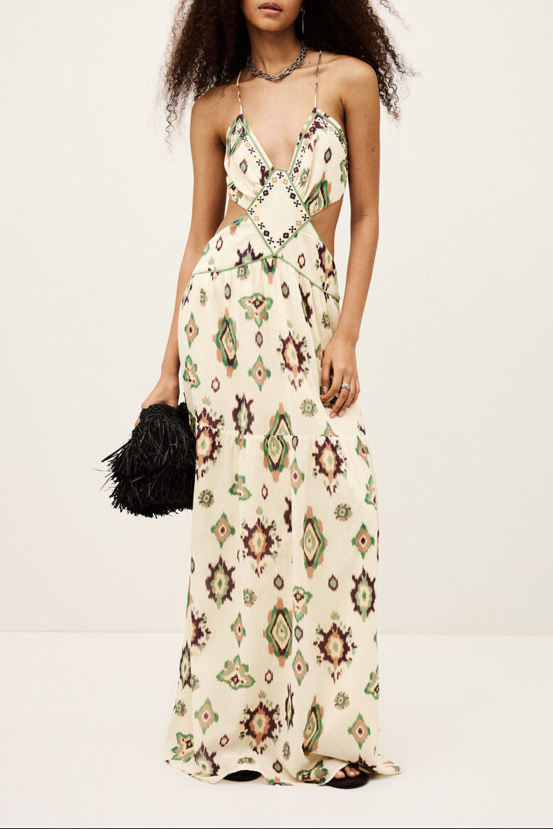 Omelia Dress Ecru