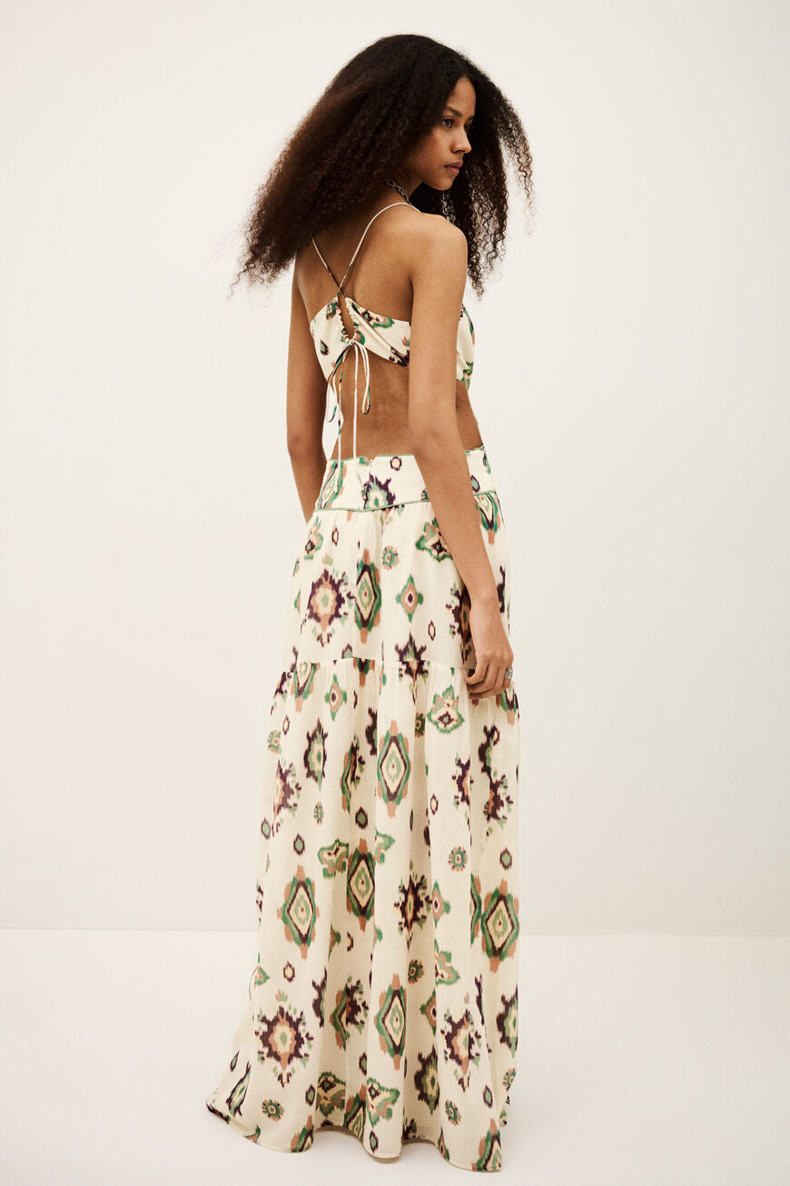 Omelia Dress Ecru