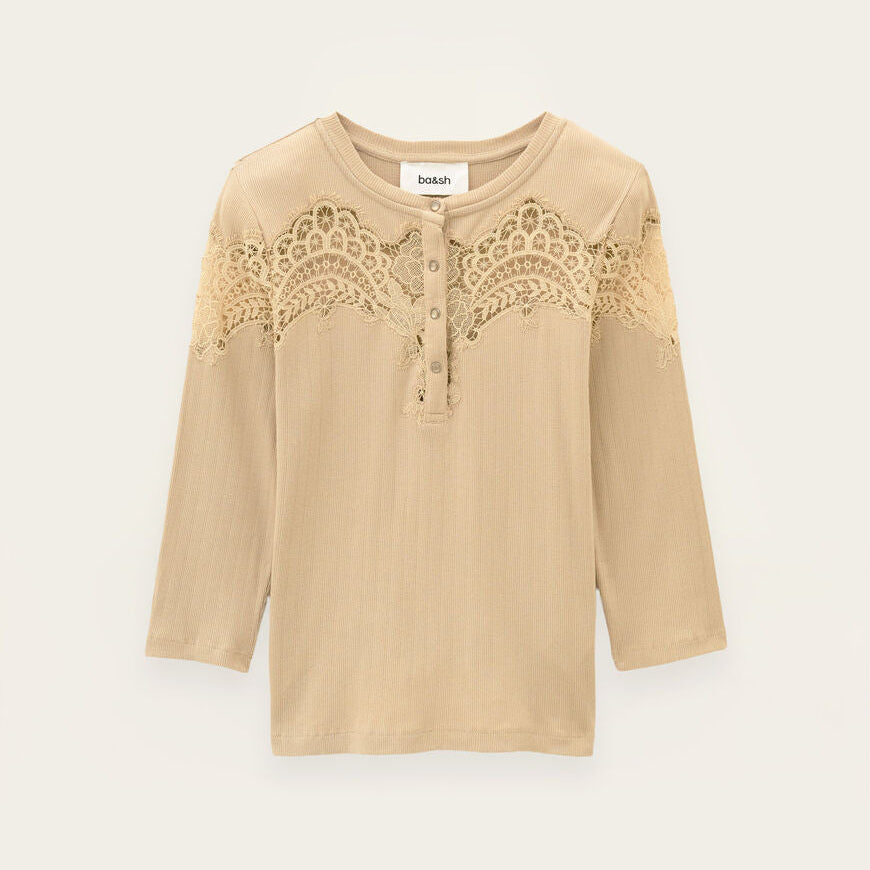 Bess T-Shirt Greige