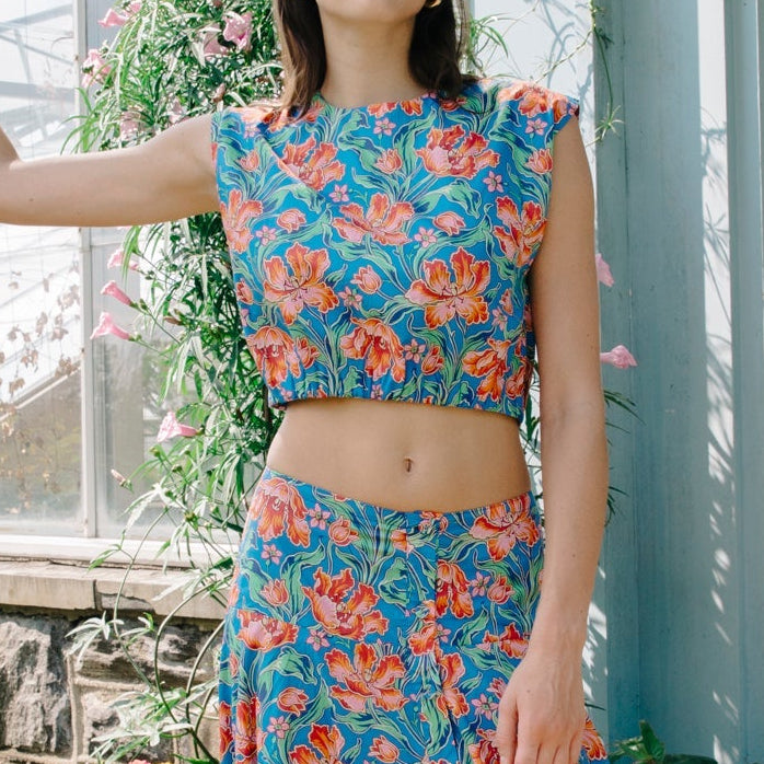 Cambrie Tank Archive Tulip Liberty