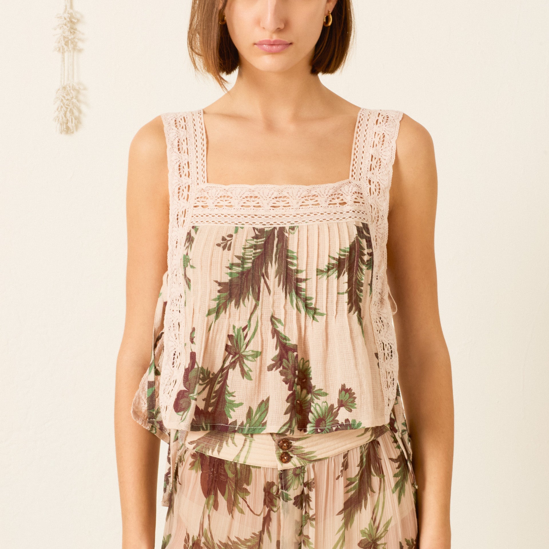 Mimi Summermoss Top Off-White