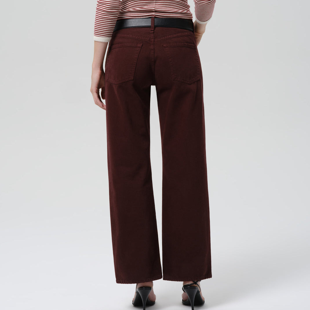 Lindz Easy Straight Pant Burgundy