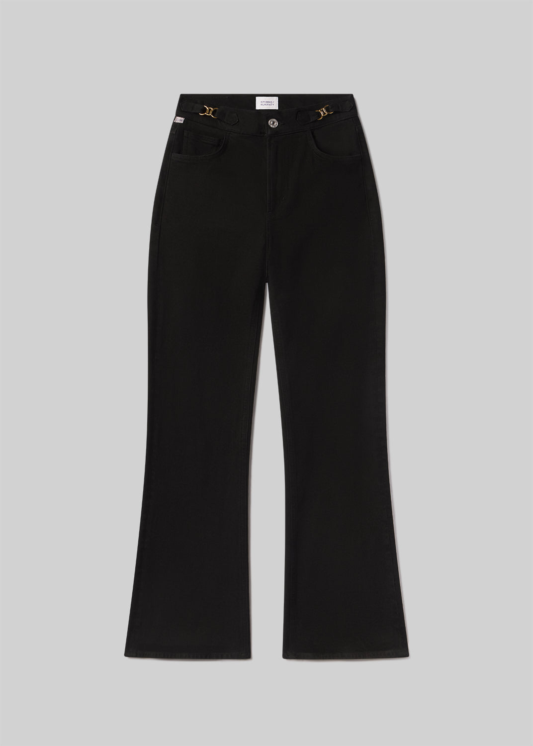 Kimberly Flare Horsebit Rich Black