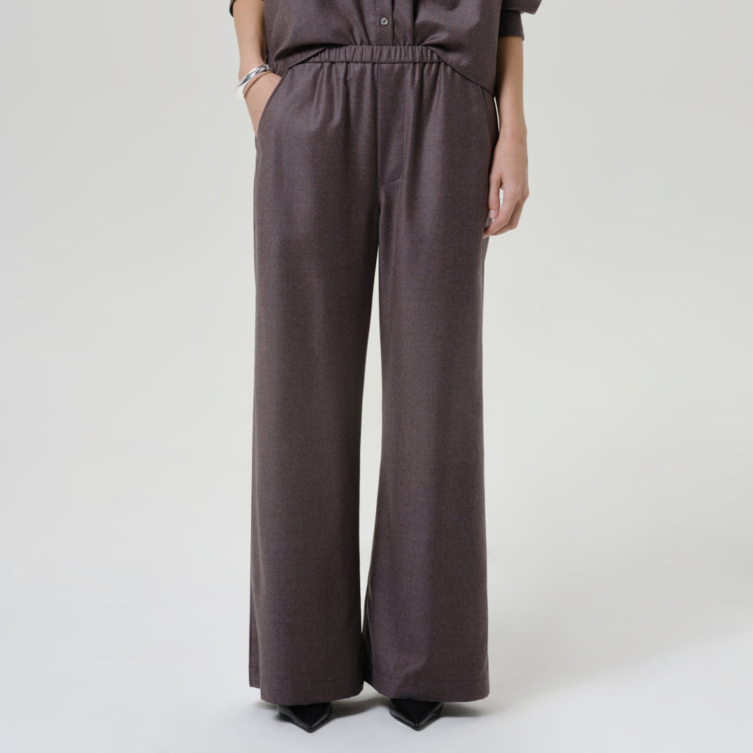 Clara Pull on Pant Heather Brown