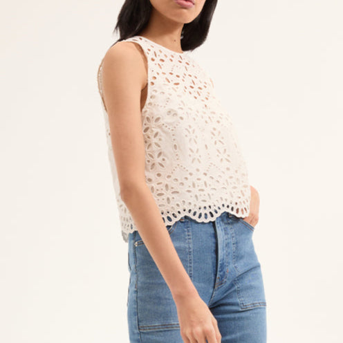 Adelyn Top Off White