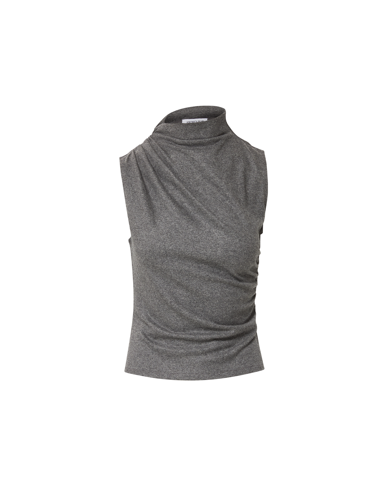 Mylie Slvless Top Med Heather Grey