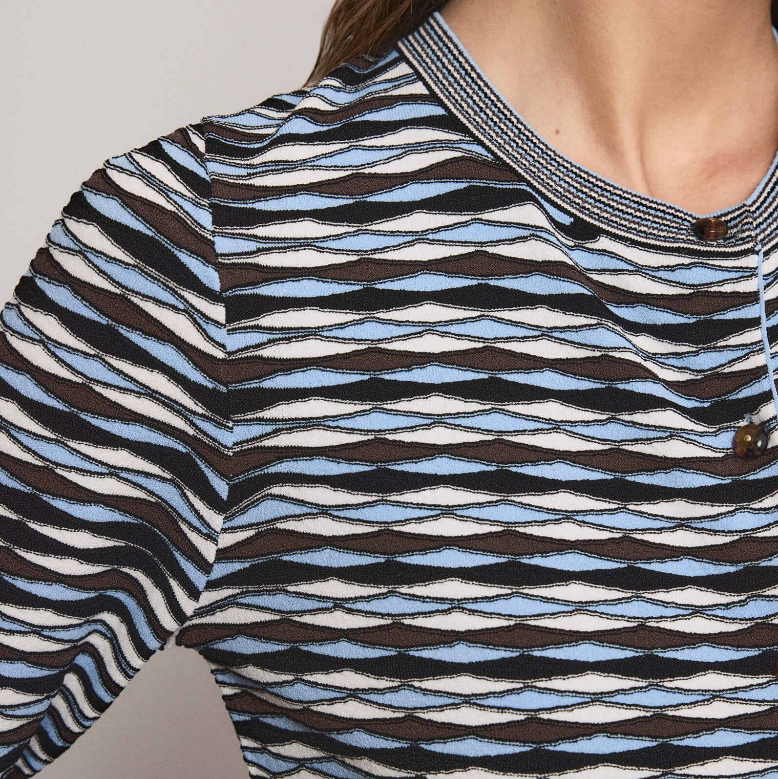 Cambria Cardigan Blue Jay