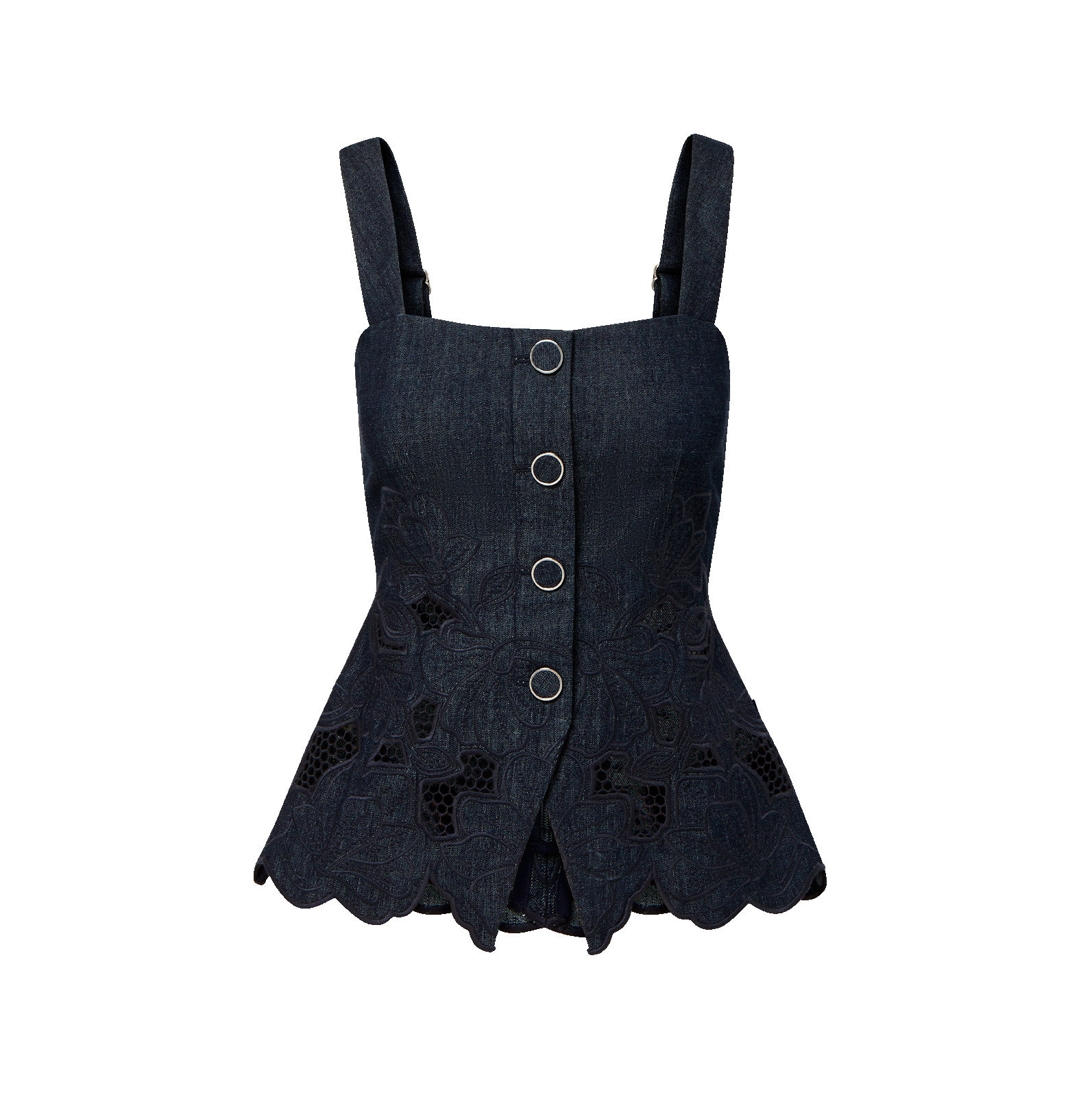 Mirielle Top Indigo Rinse