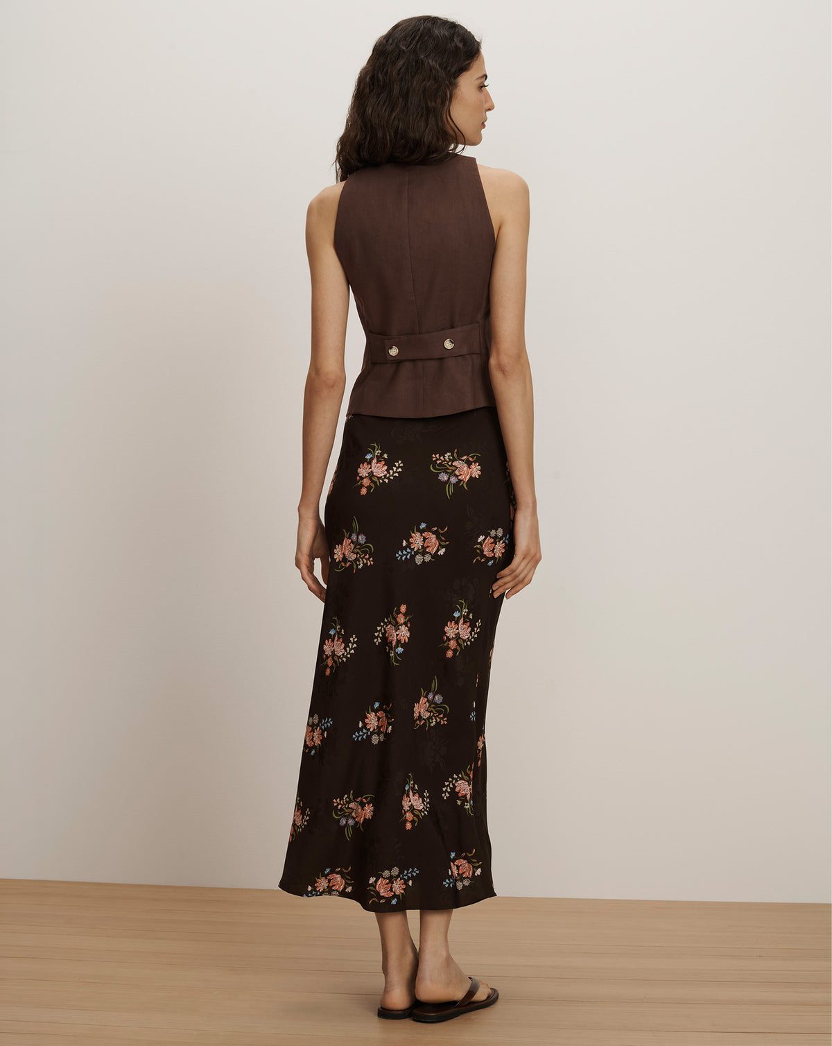 Hartwell Vest Dark Mocha