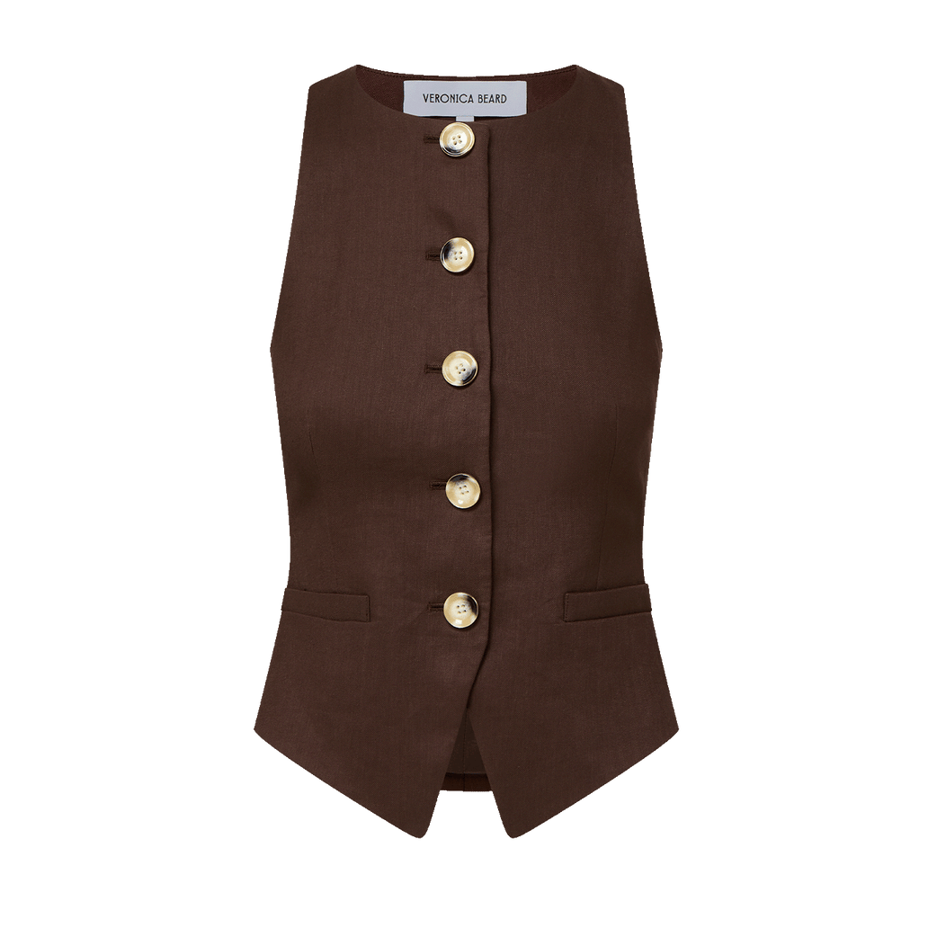 Hartwell Vest Dark Mocha