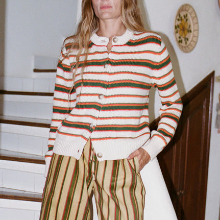 Lorene Cardigan Venice Stripe