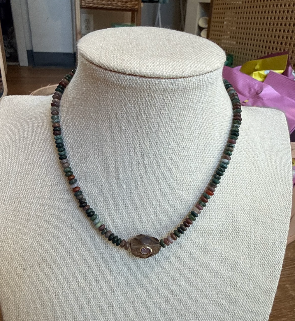 Number 6 Necklace
