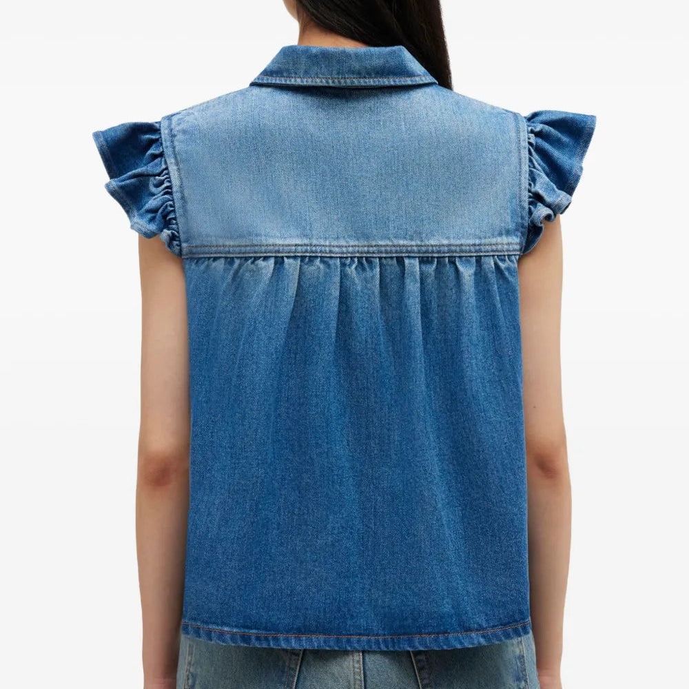 Light Weight Denim Top Tint Wash