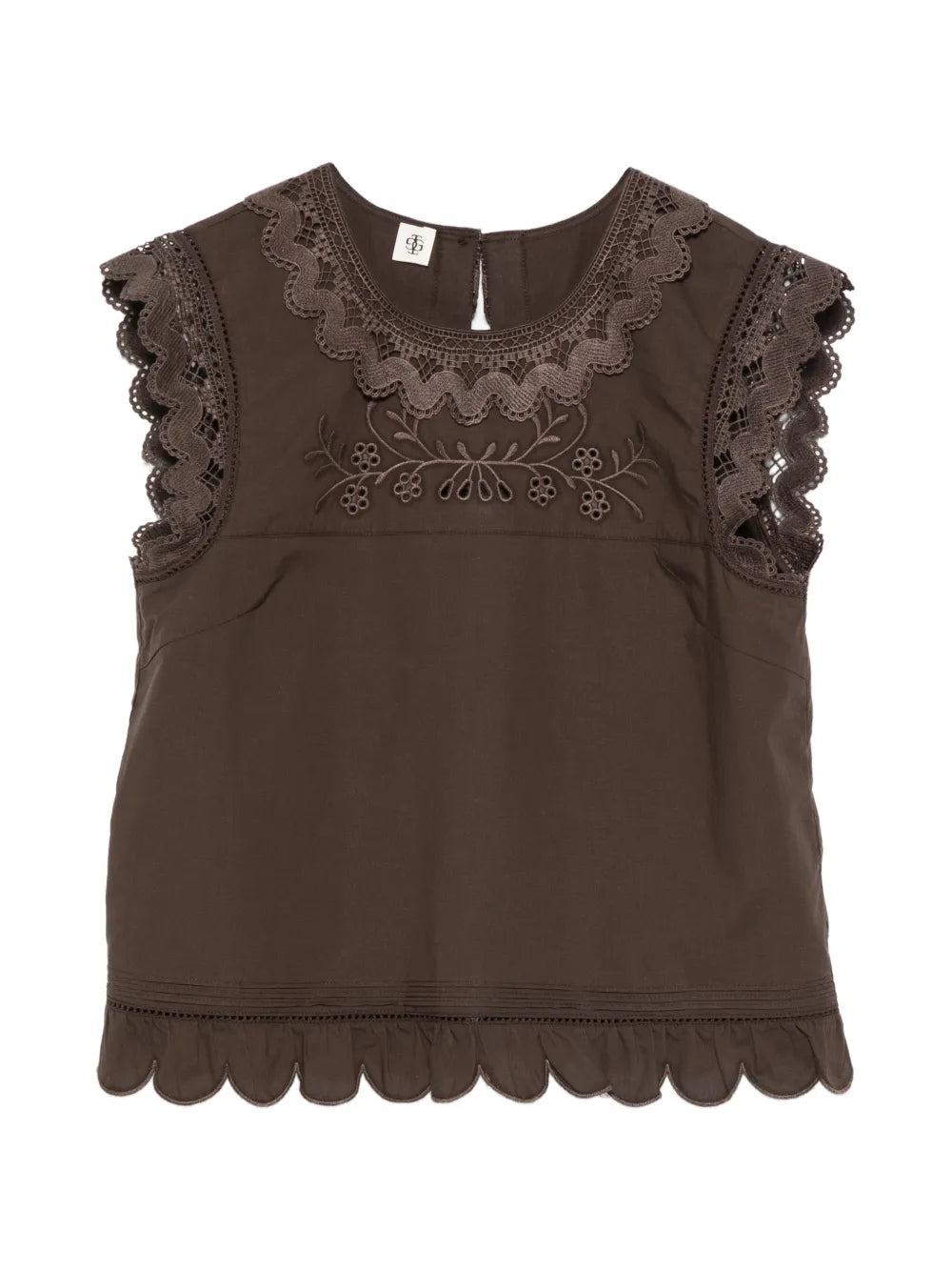 Kirsten Cloth Top Chocolate