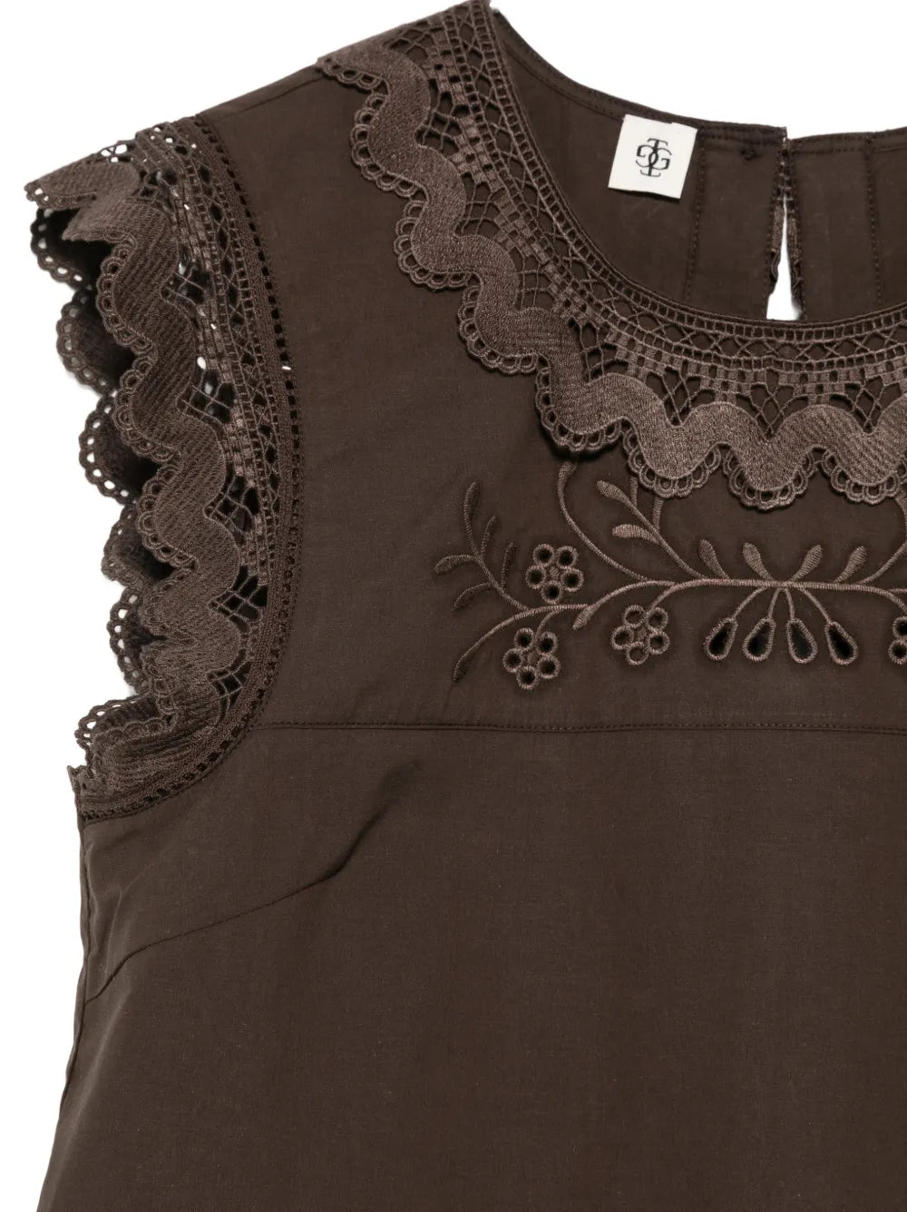 Kirsten Cloth Top Chocolate