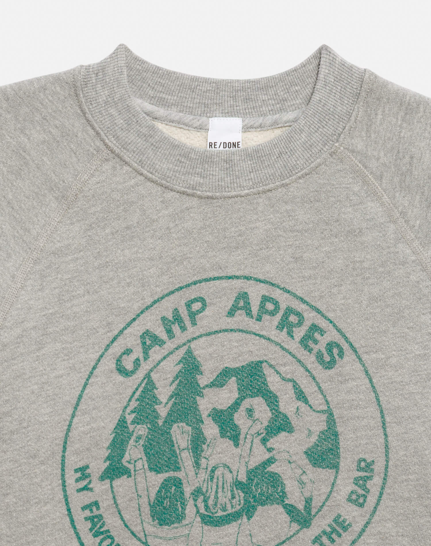 Classic Crew Camp Apres Heather Grey