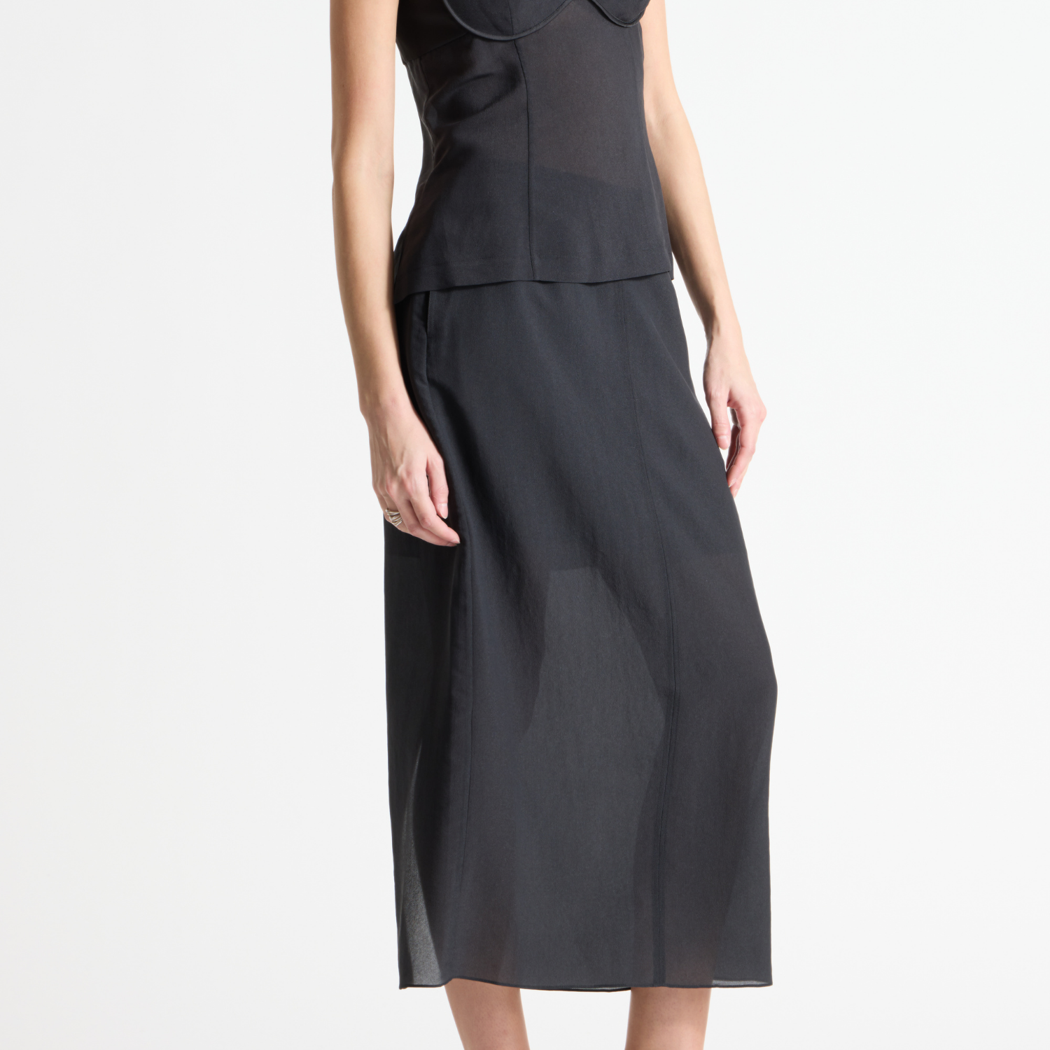 Dahlia Skirt Black