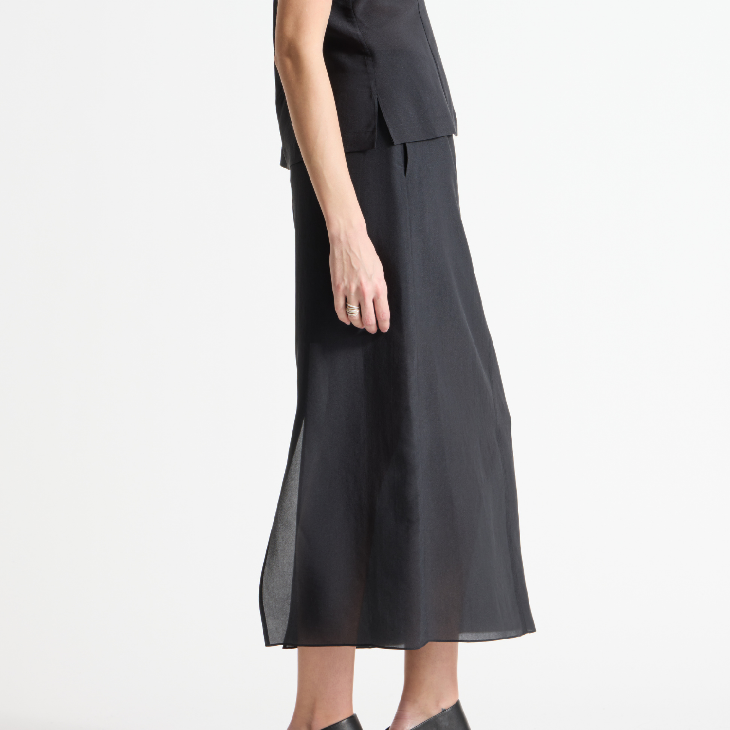 Dahlia Skirt Black