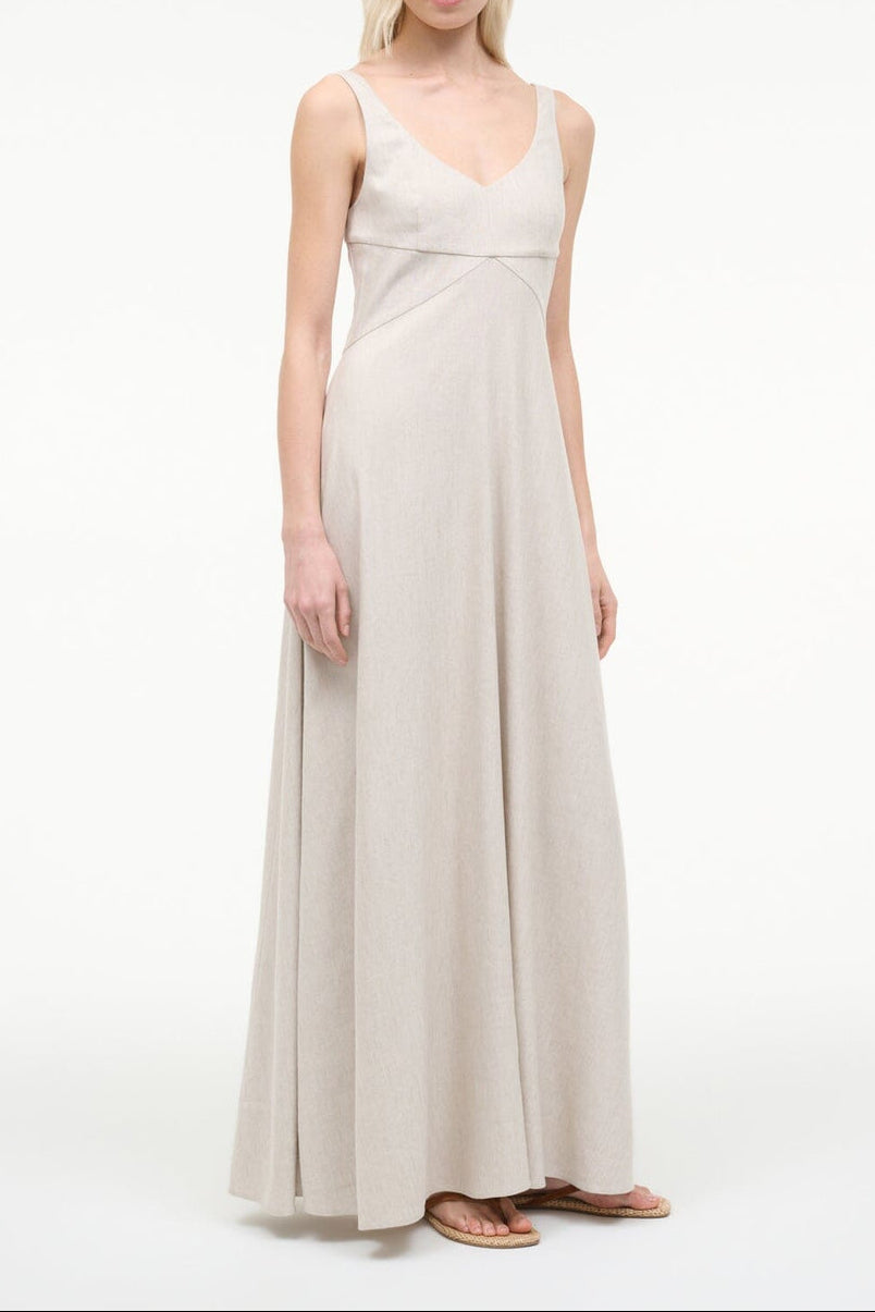 Madison Linen Dress Natural