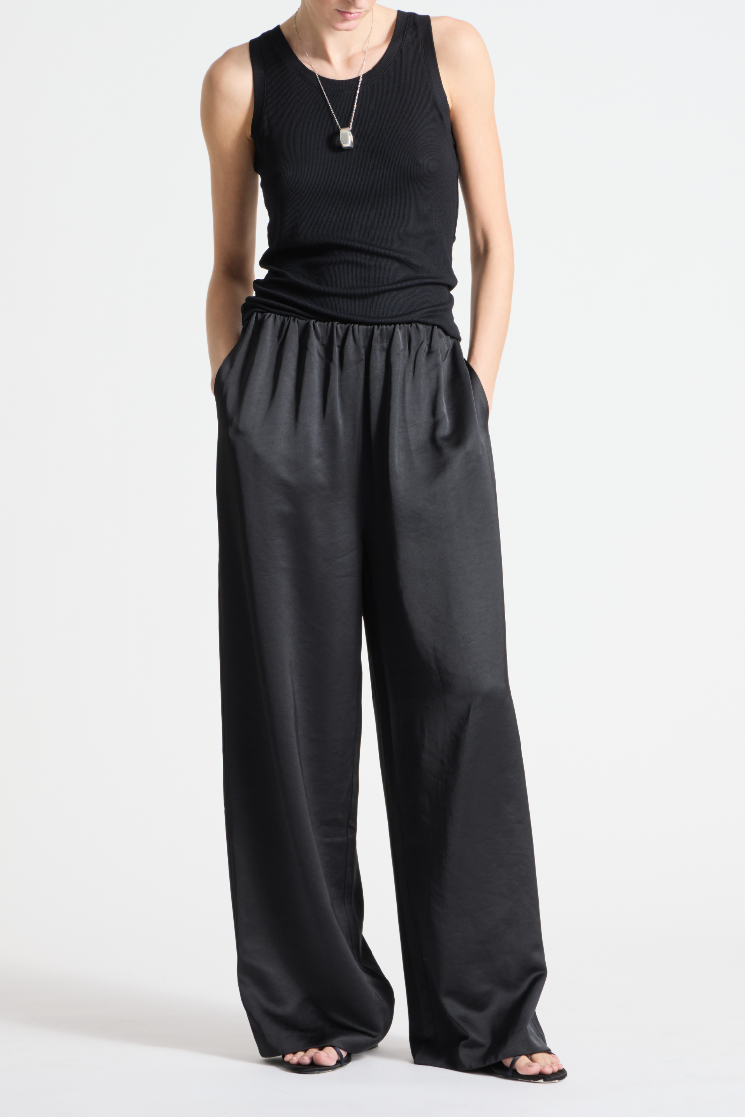 Paige Pull-On Pant Black