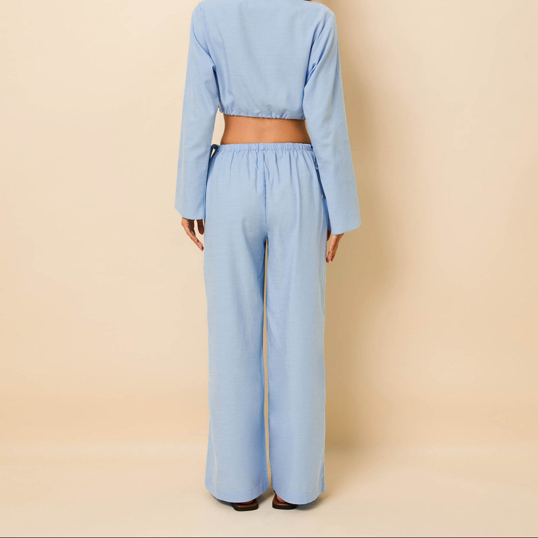 The Estanza Pant Blue Lagoon