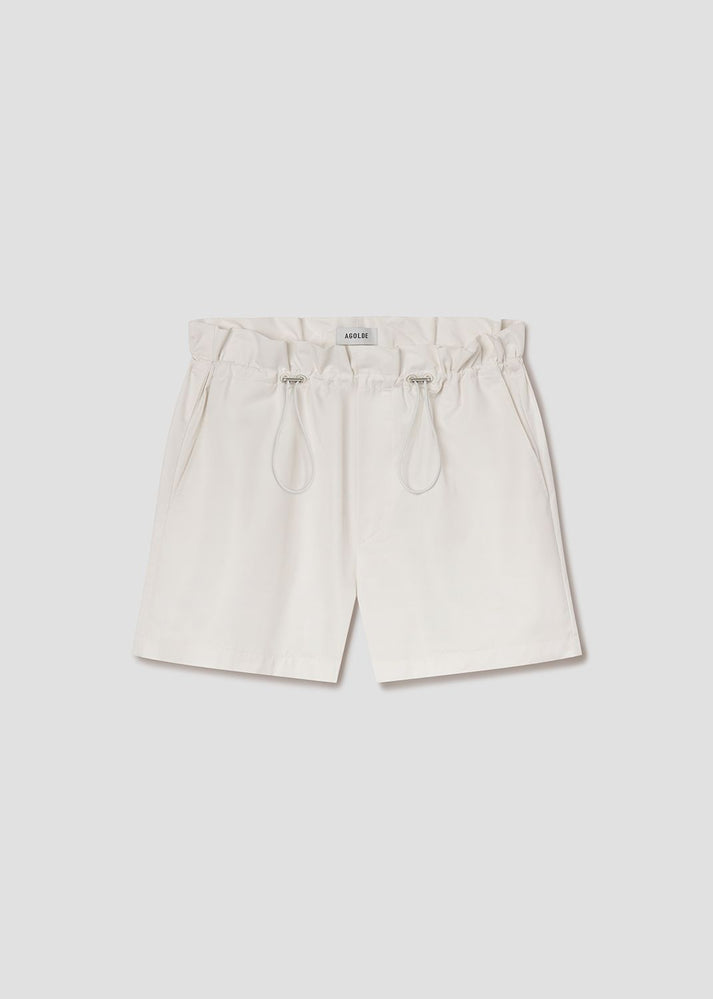 Lydia Short Chalk White