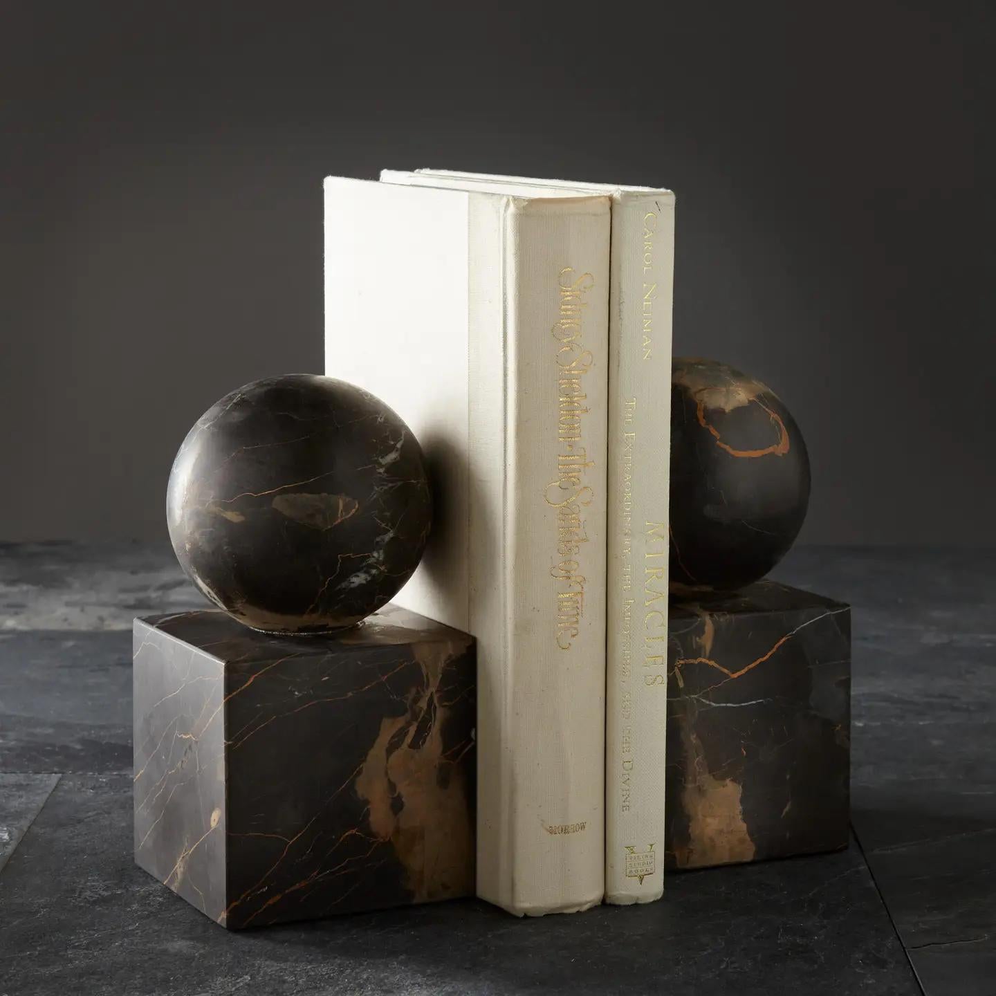 Apollo Honed Marble Bookend