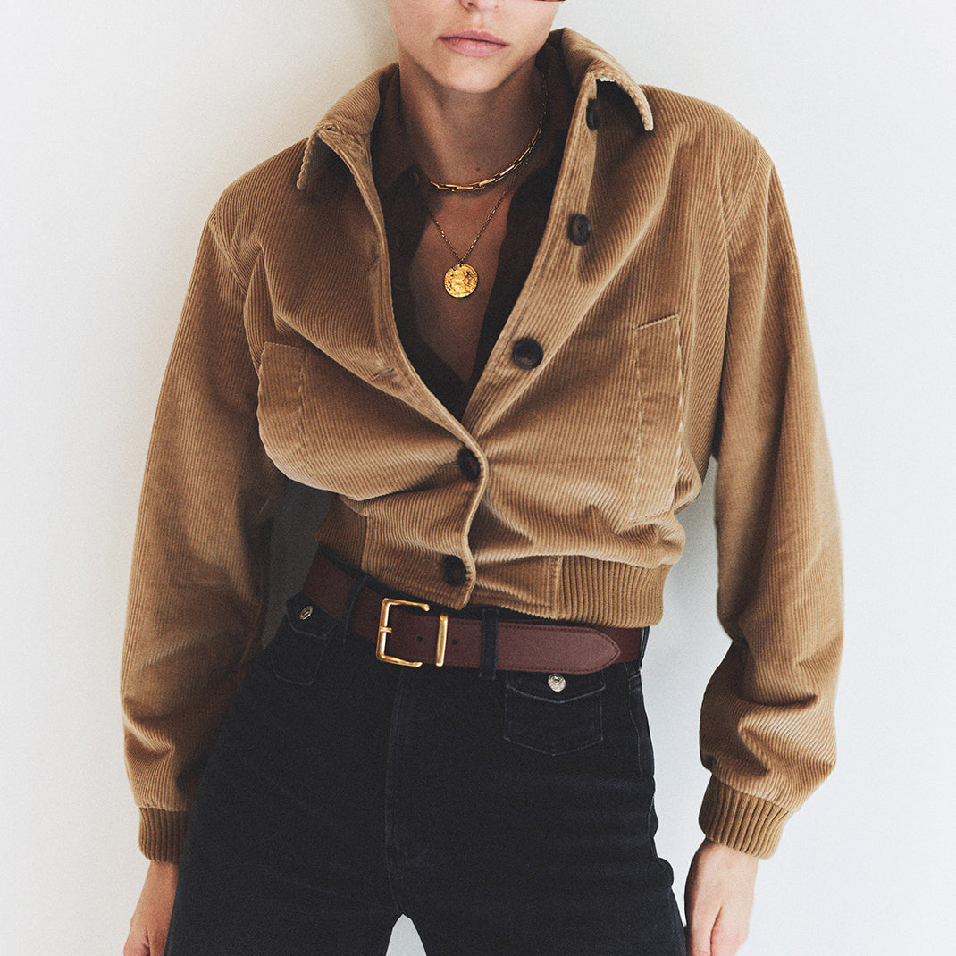 Lola Eve Bomber Amber