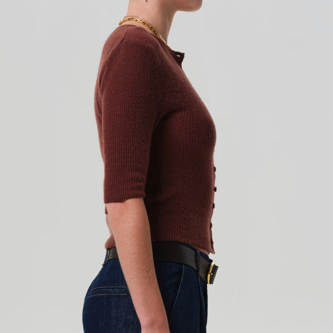 Tabitha Cardigan Burgundy