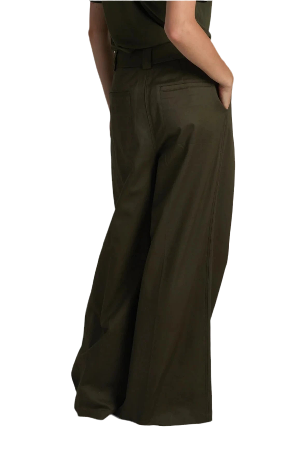 Argo Wideleg Trouser Olive