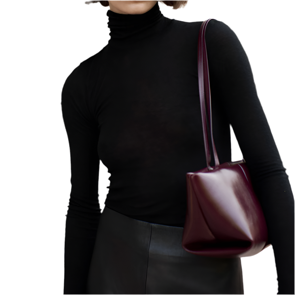 The Cashmere Turtleneck Black